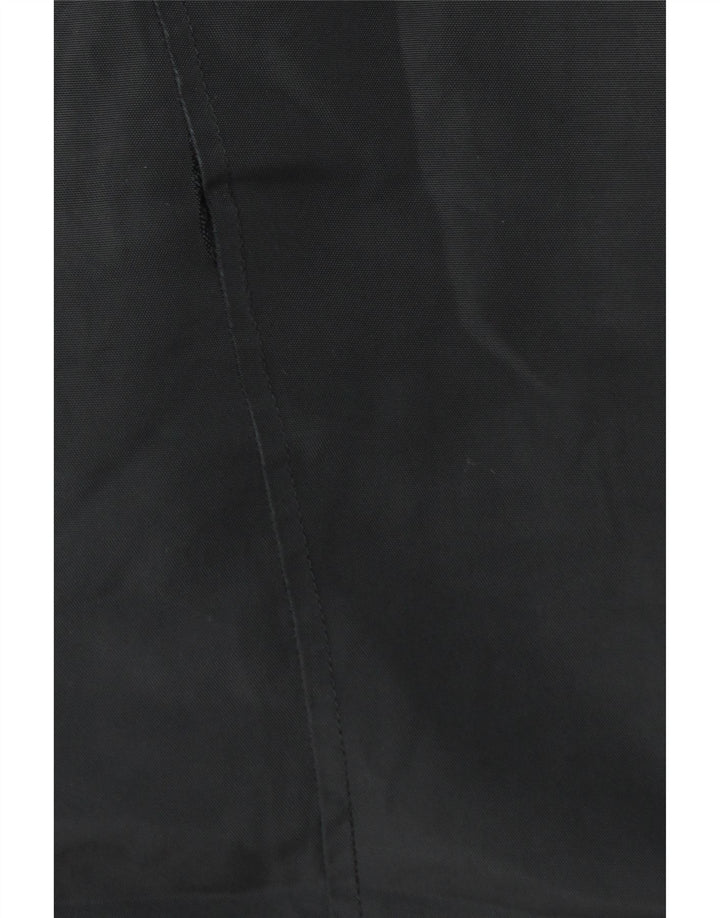 Chaqueta cortavientos con capucha Reiss para hombre UK 38 Medium Black Cotton