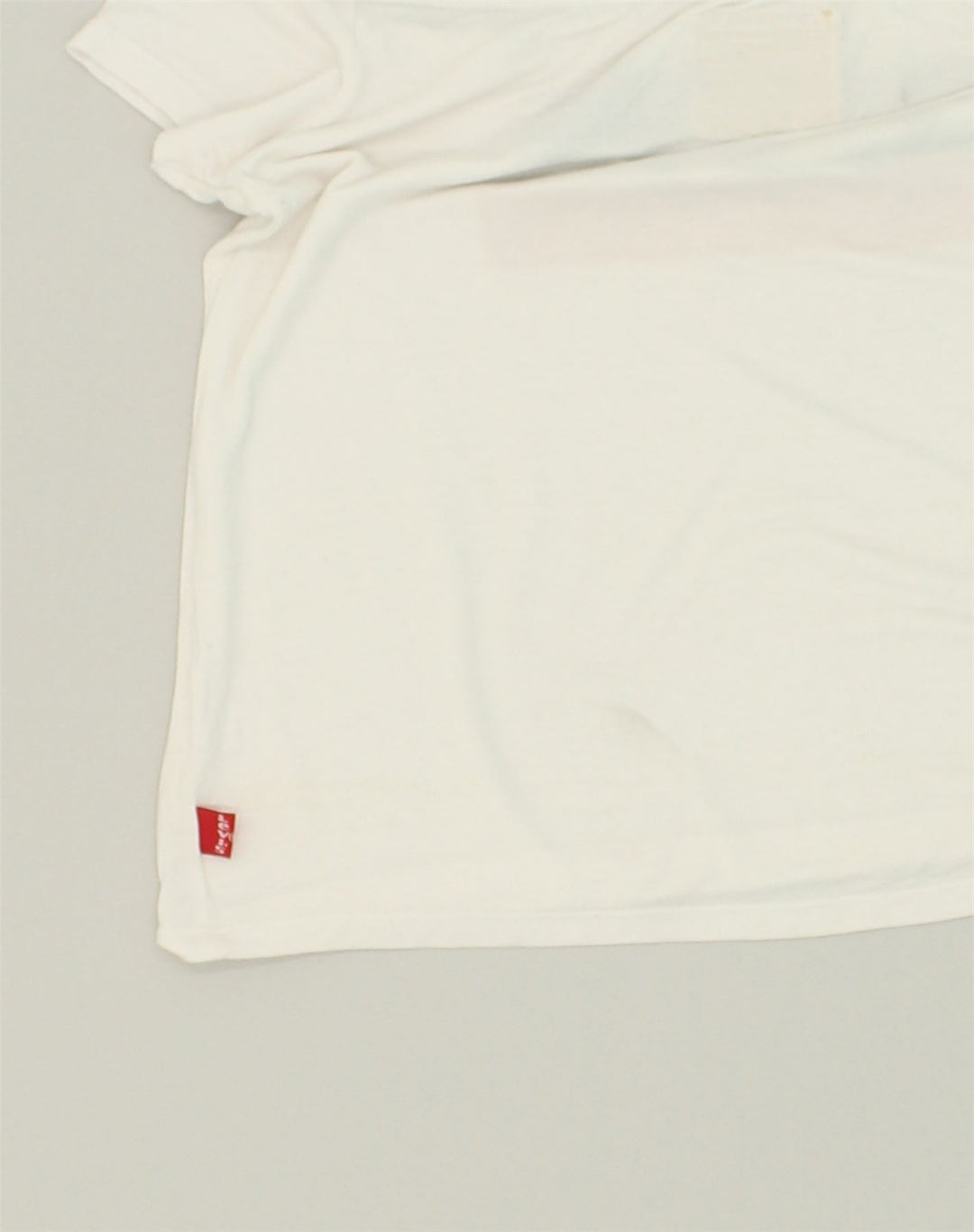 LEVI'S Girls Graphic T-Shirt Top 11-12 Years White Cotton | Vintage Levi's | Thrift | Second-Hand Levi's | Used Clothing | Messina Hembry 