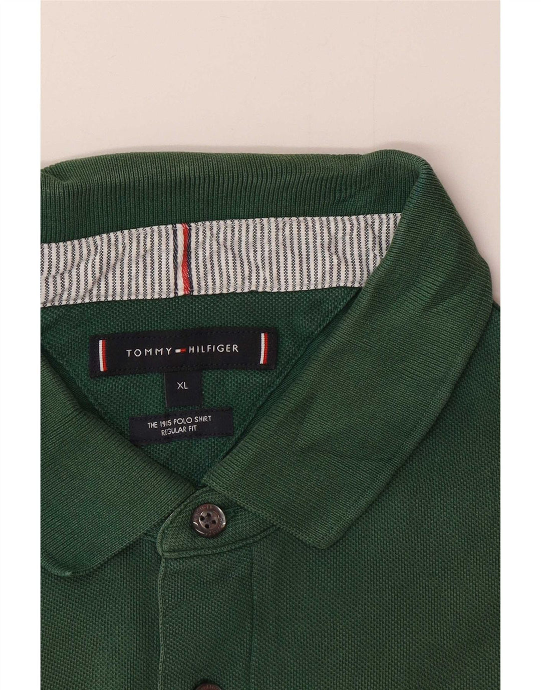 Tommy Hilfiger Polo Regular Fit para Hombre XL Verde