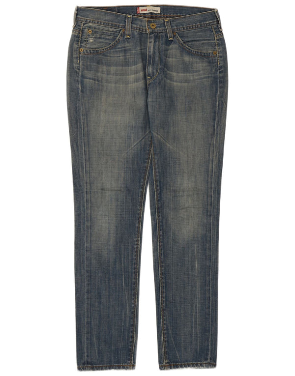 Vaqueros Levi's Mujer 686 Slim Tapered W30 L29 Azul
