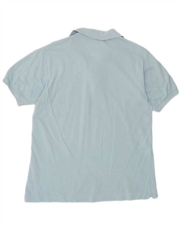 Polo Lacoste para hombre talla 4 algodón azul medio