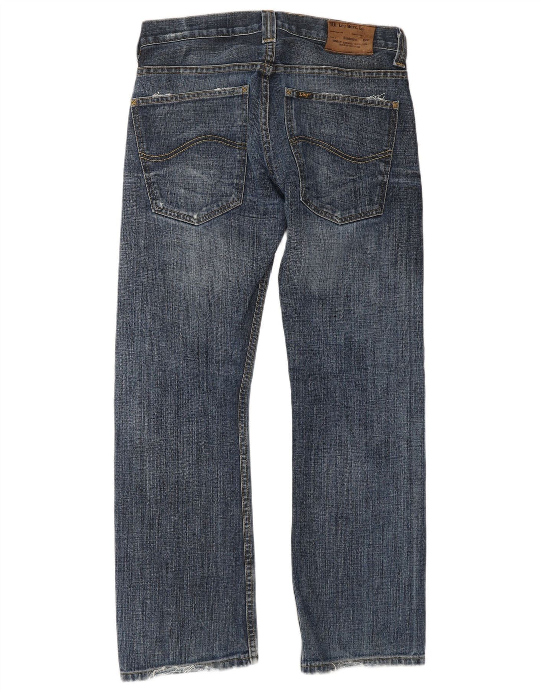 Vaqueros Lee Flint Rectos Mujer W30 L30 Algodón Azul