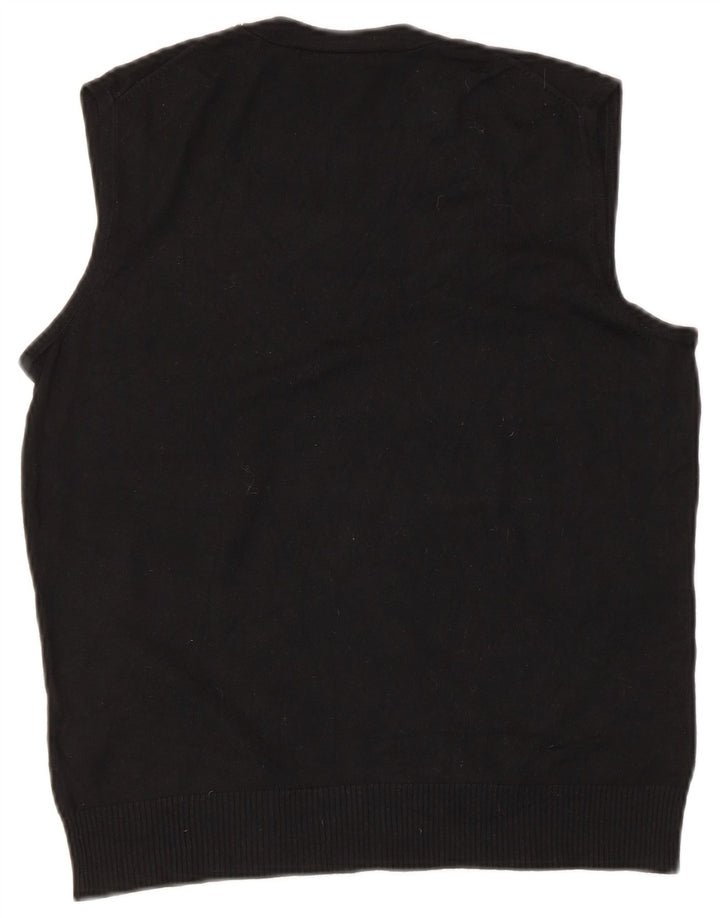 Marks & Spencer - Camiseta sin mangas para mujer, talla 40, talla grande, viscosa negra