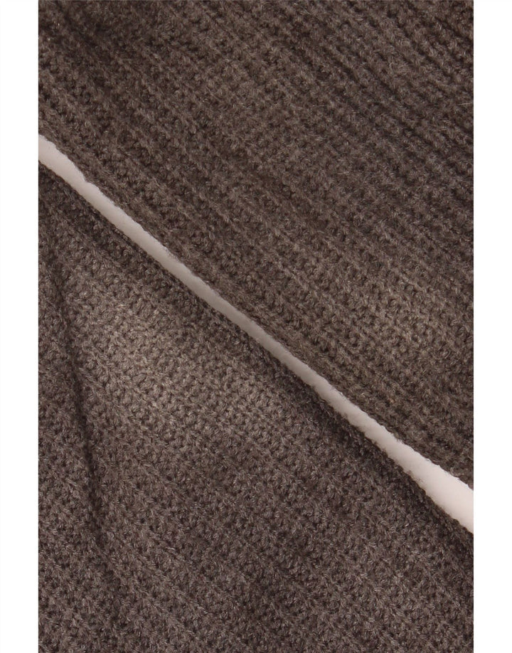 James Pringle Chaqueta polar de ajuste regular con cremallera para hombre UK 38 Gris medio