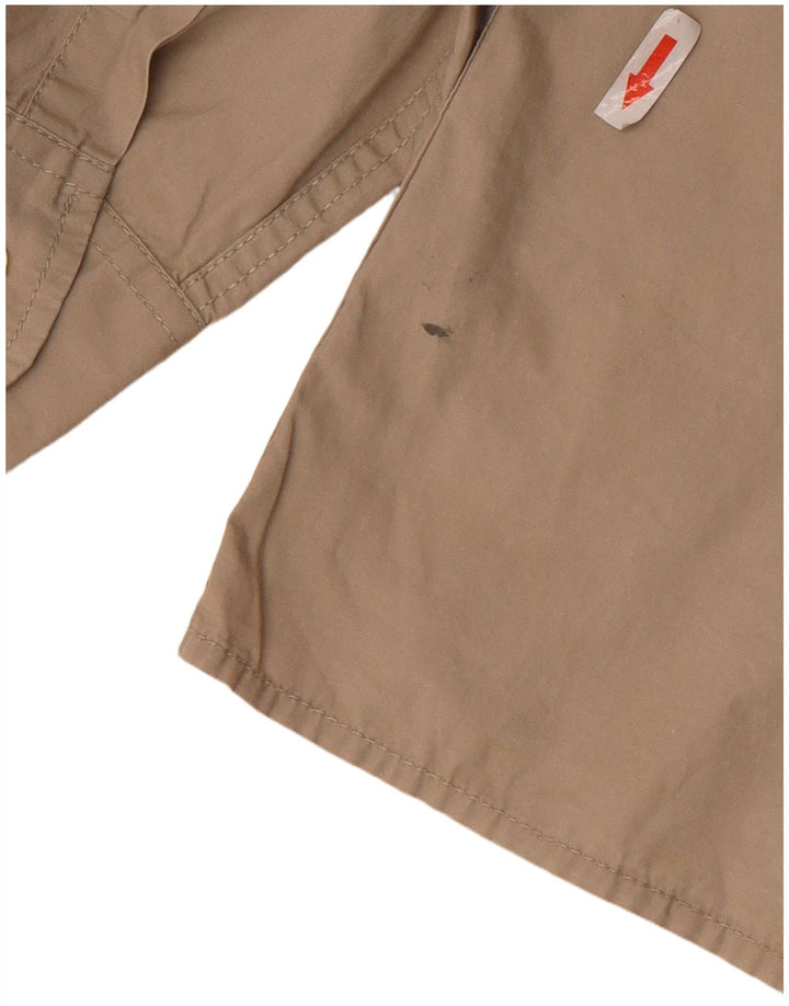 Camisa Lee Hombre XL Algodón Beige