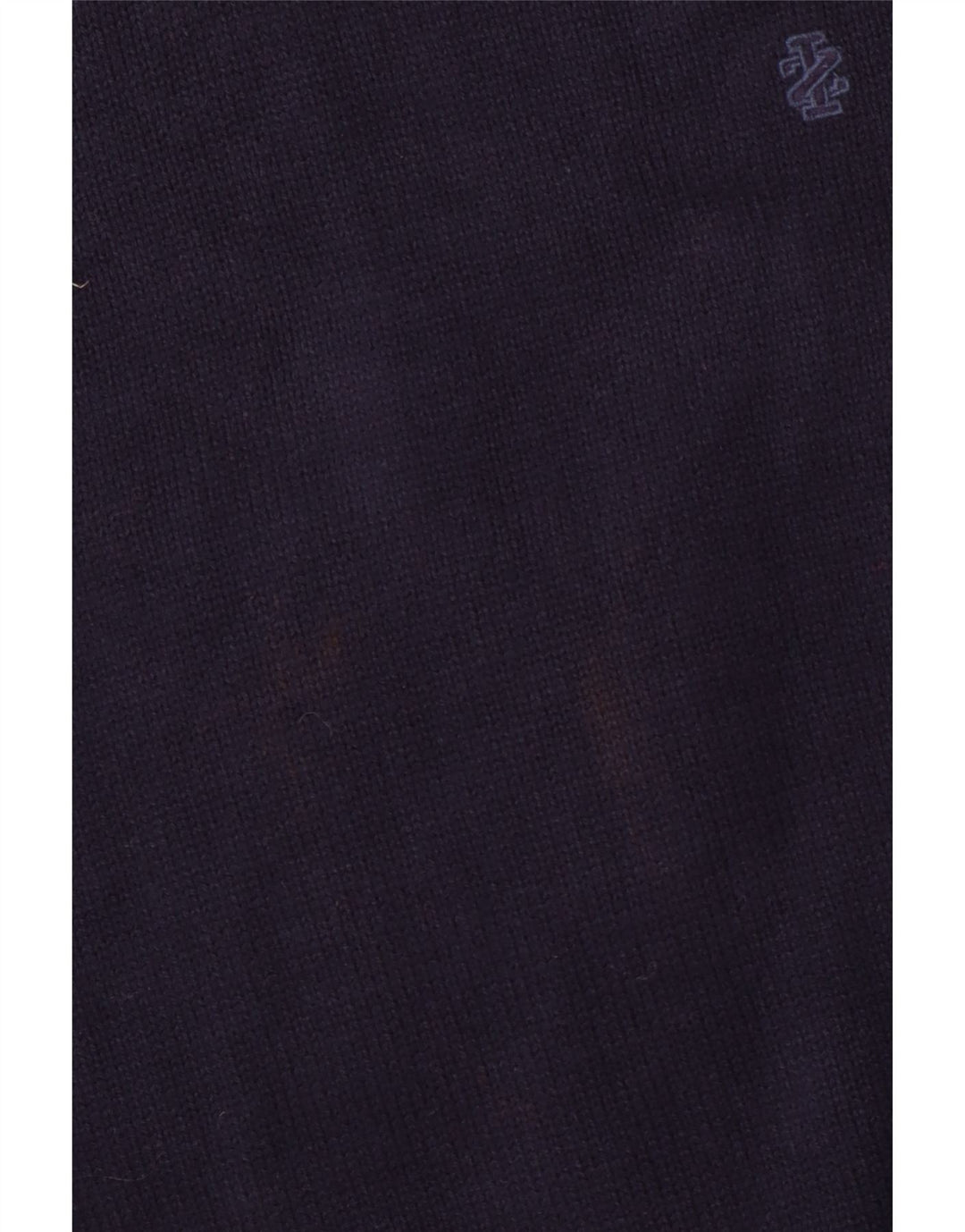 IZOD Jersey con cuello en V para hombre, talla grande, algodón azul marino