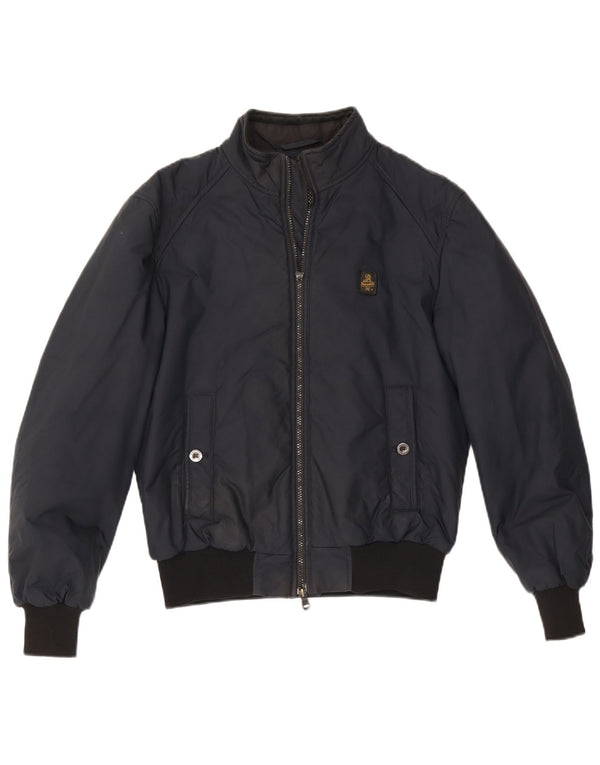 Refrigiwear Chaqueta bomber para hombre UK 40 Large Nylon azul marino