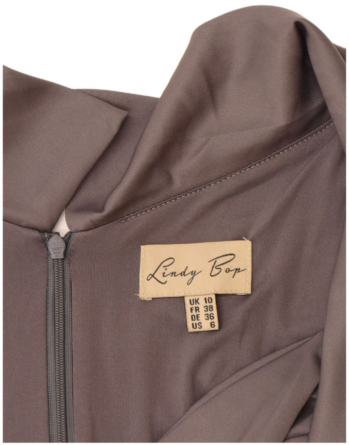 LINDY BOP Mono sin mangas para mujer UK 10 Pequeño poliéster gris