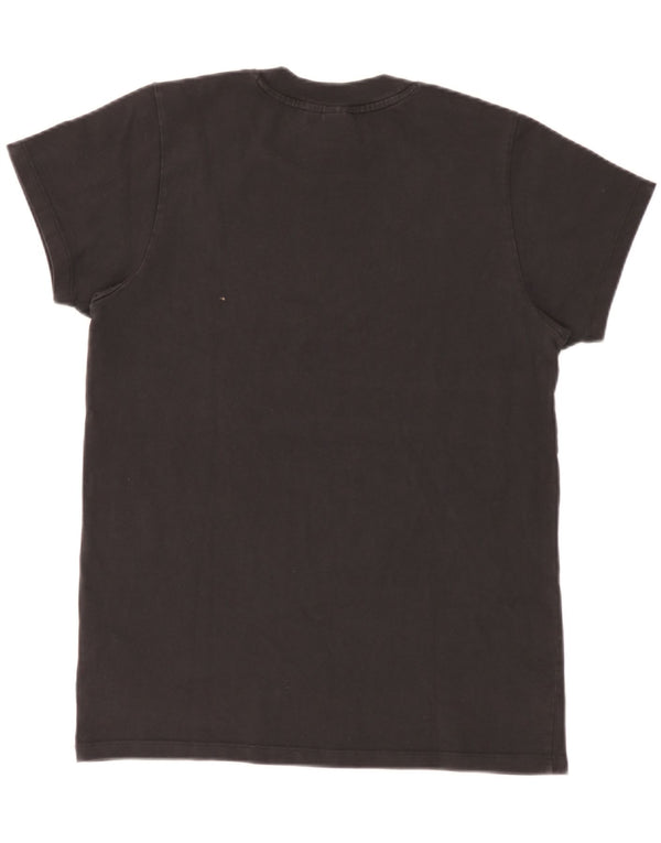 Adidas Camiseta gráfica extragrande para mujer UK 6 XS Algodón negro