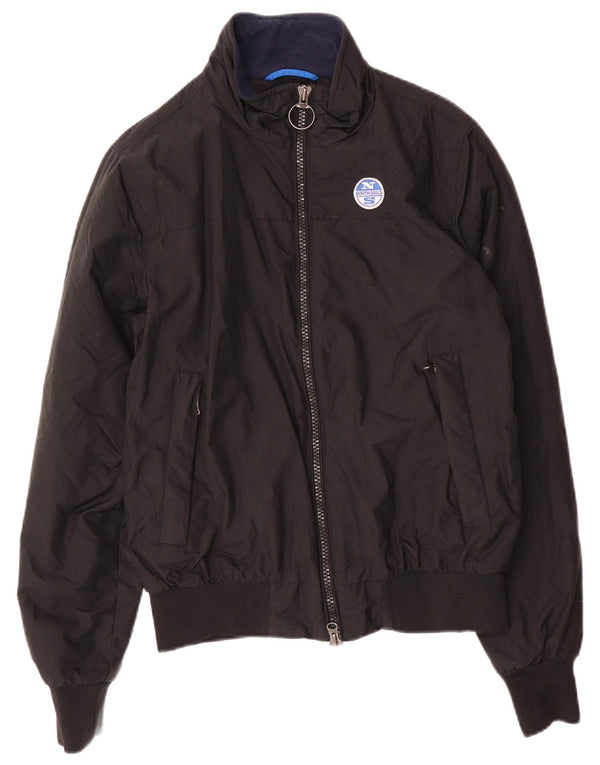North Sails Chaqueta Bomber para Hombre EU 36 Small Poliamida Negra