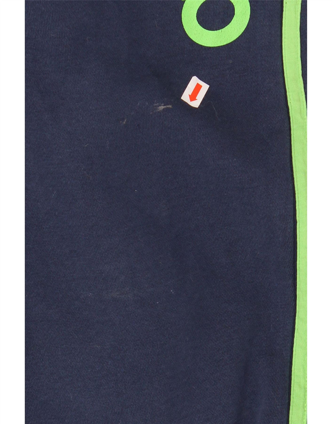 ADIDAS Hombre Gráfico Chándal Pantalones Joggers Pequeño Azul Marino Algodón