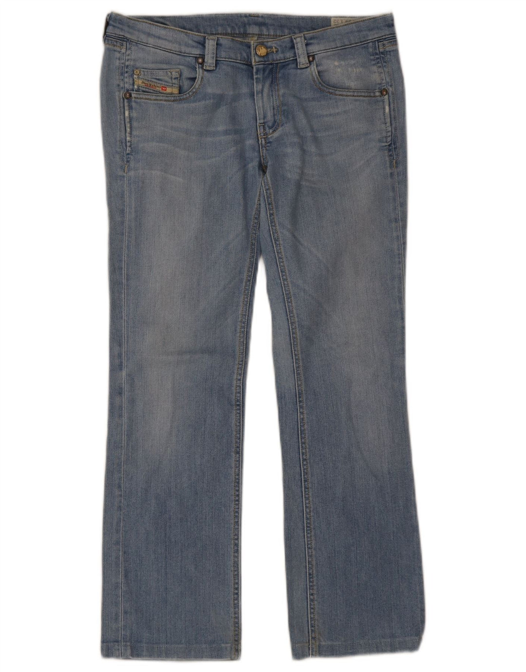 Diesel Mujer Doozy Bootcut Jeans W29 L26 Algodón Azul