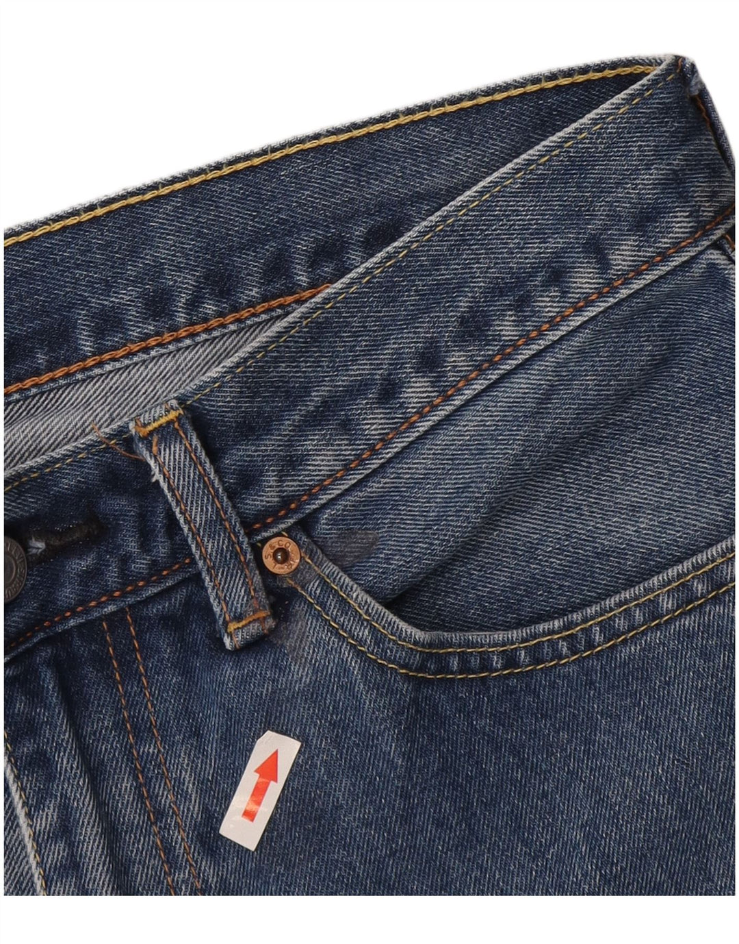 Levi's Vaqueros rectos recortados 751 para hombre W32 L24 Algodón azul