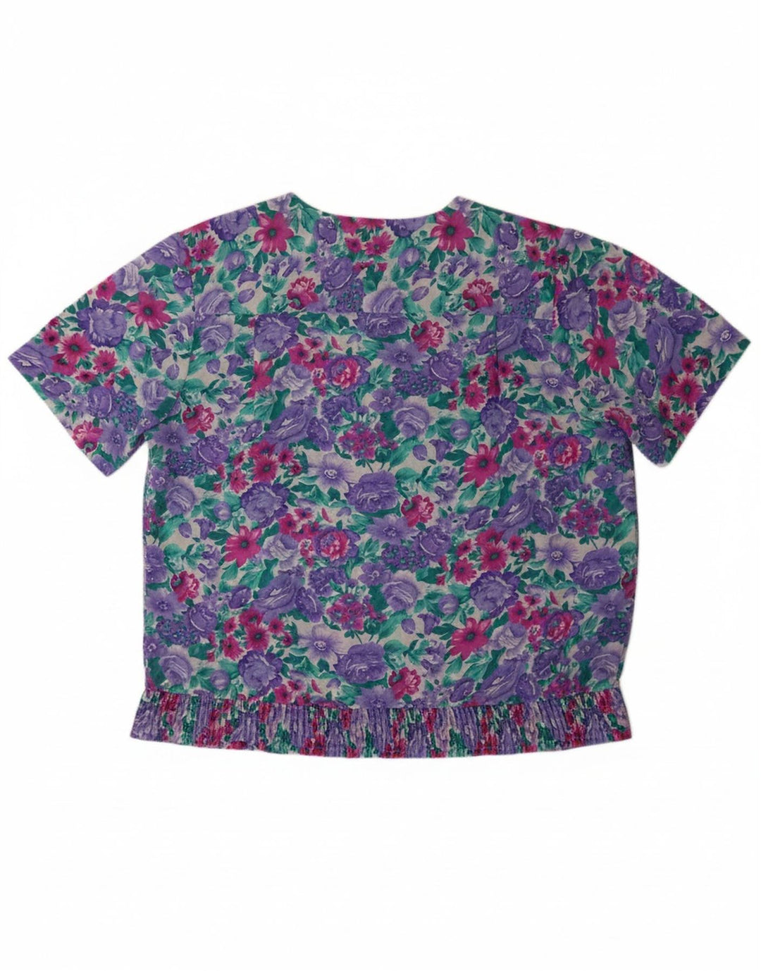 ALFRED DUNNER Womens Shirt Blouse US 12 Large Multicoloured Floral