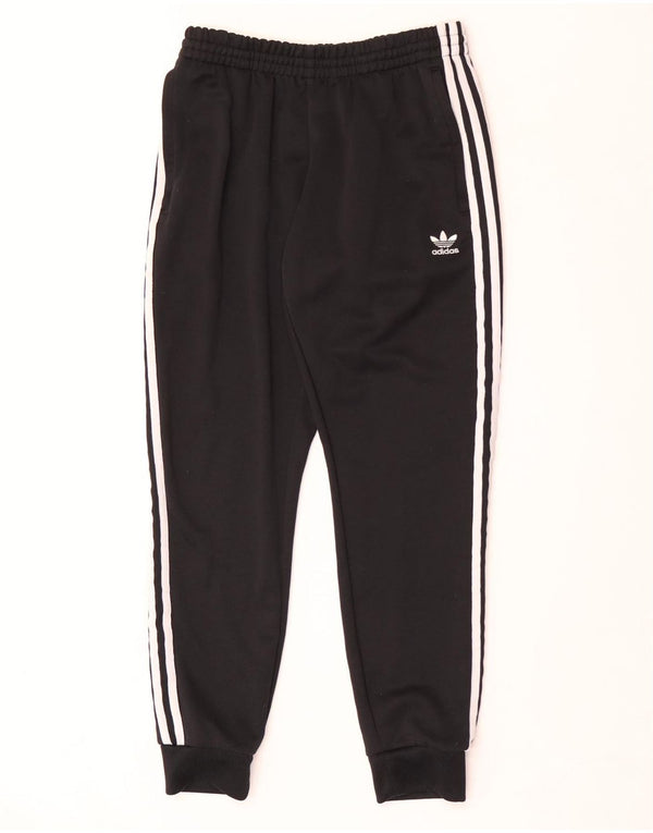 Adidas Hombre Pantalones De Chándal Joggers Medium Negro Poliéster