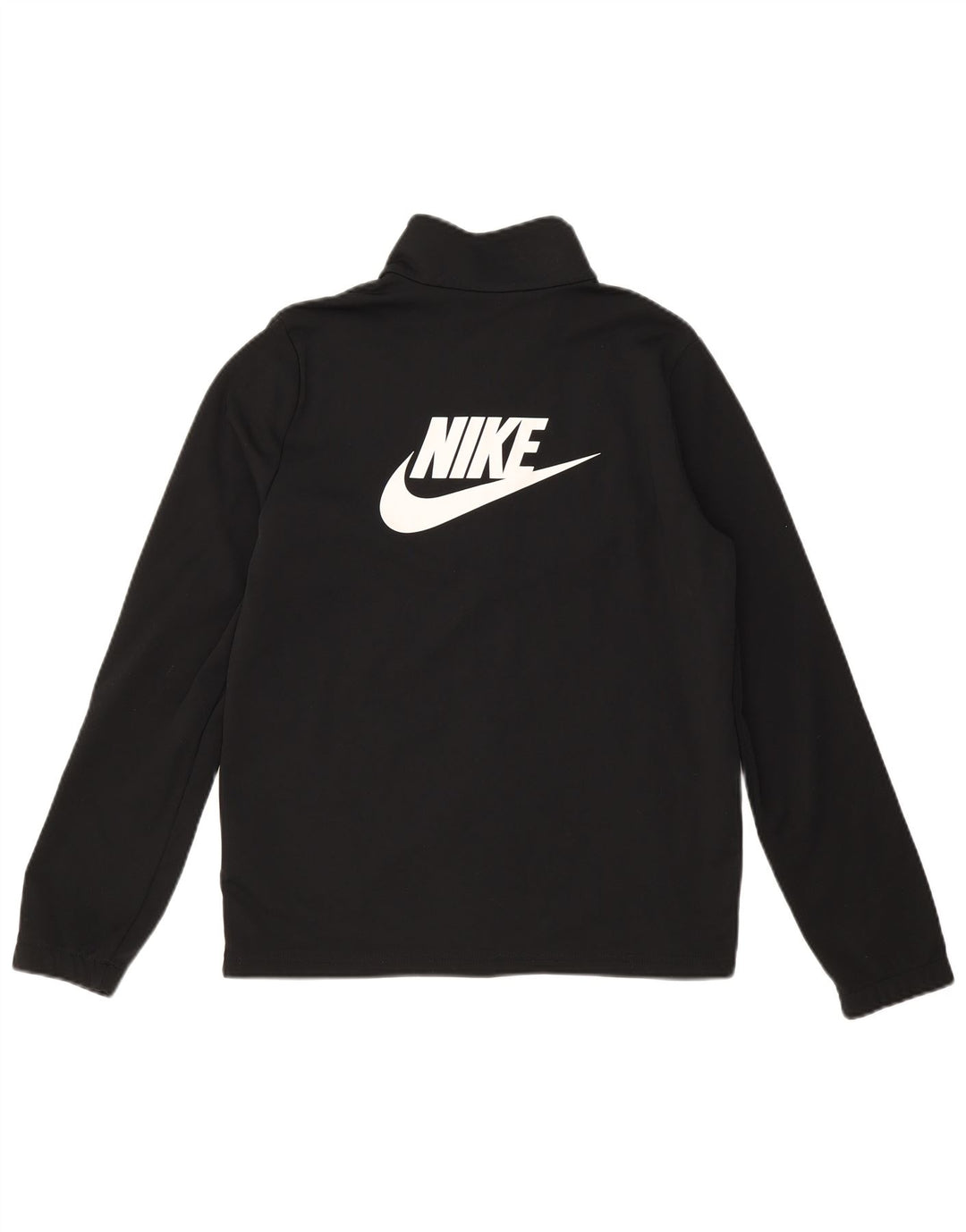 Nike Boys Graphic Chándal Top Chaqueta 13-14 años XL Negro Poliéster