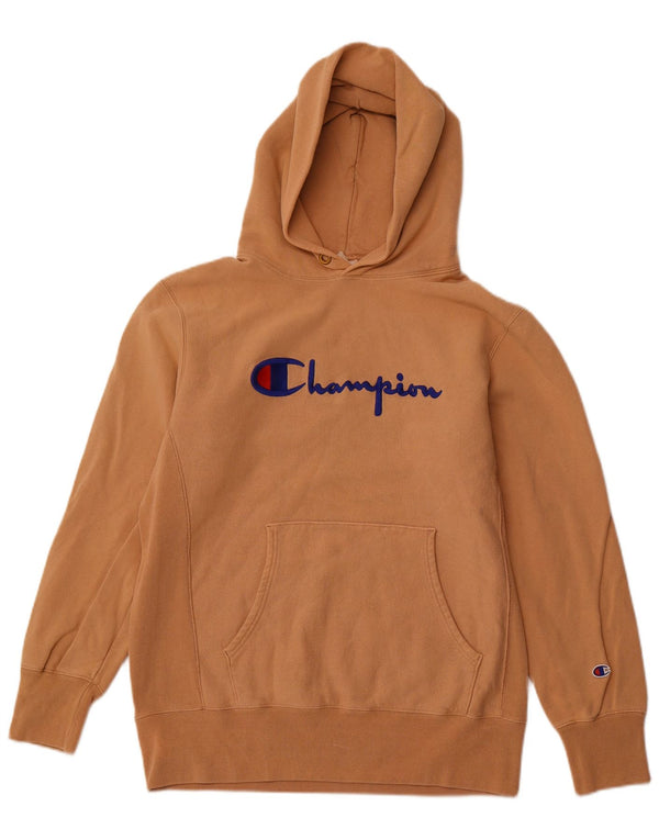 CHAMPION Jersey con capucha gráfico para mujer UK 20 2XL Algodón marrón