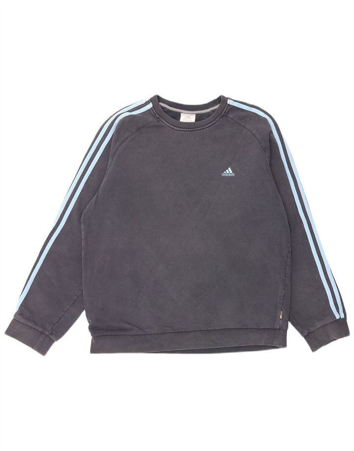 ADIDAS Hombre Sudadera Jumper Mediano Negro