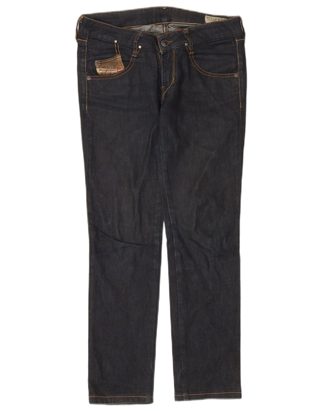 Diesel Mujer Clush Slim Jeans W27 L28 Algodón Azul Marino
