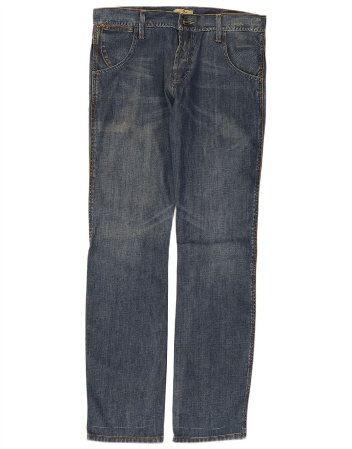WRANGLER Vaqueros rectos para hombre W34 L34 Algodón azul