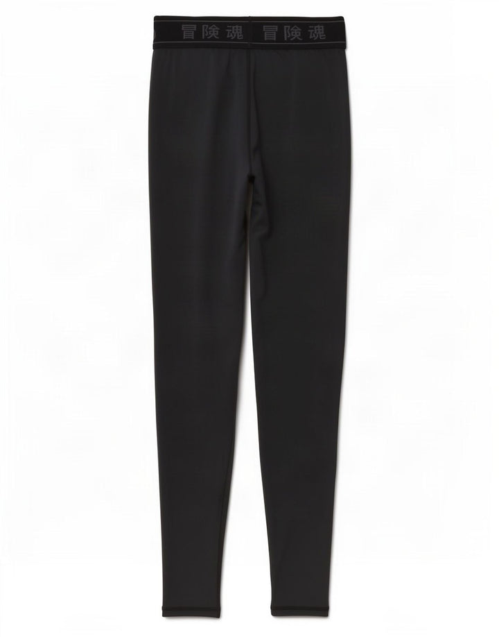 Superdry Leggings Gráficos Para Mujer UK 8 Small Poliéster Negro