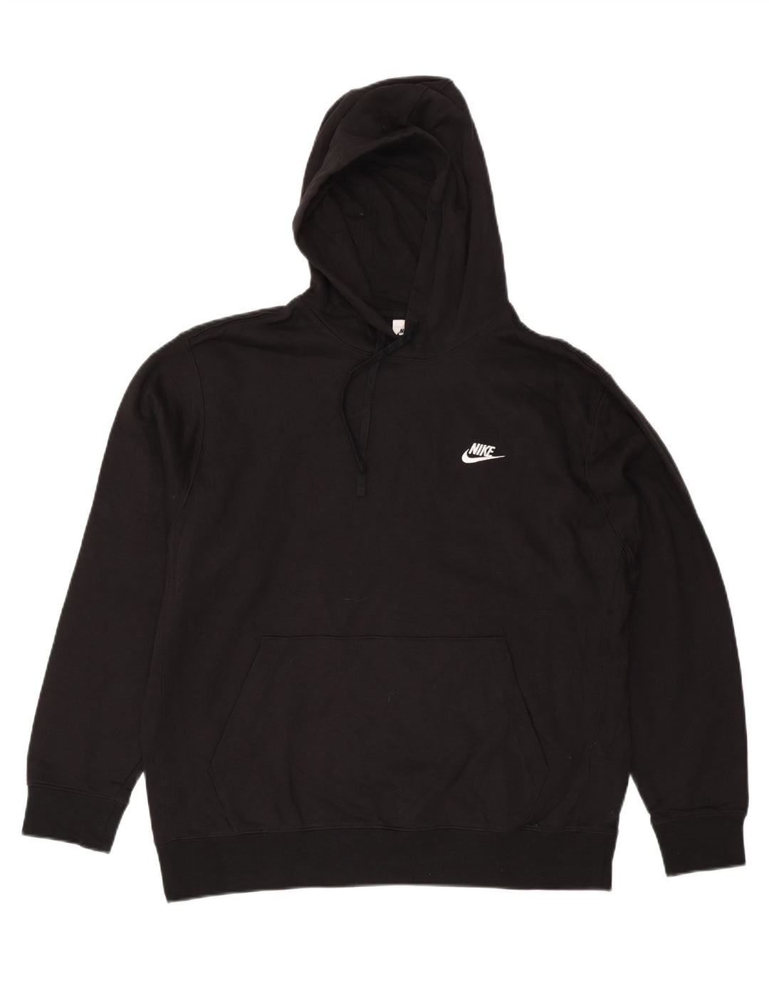 NIKE Sudadera con capucha para hombre XL Algodón negro