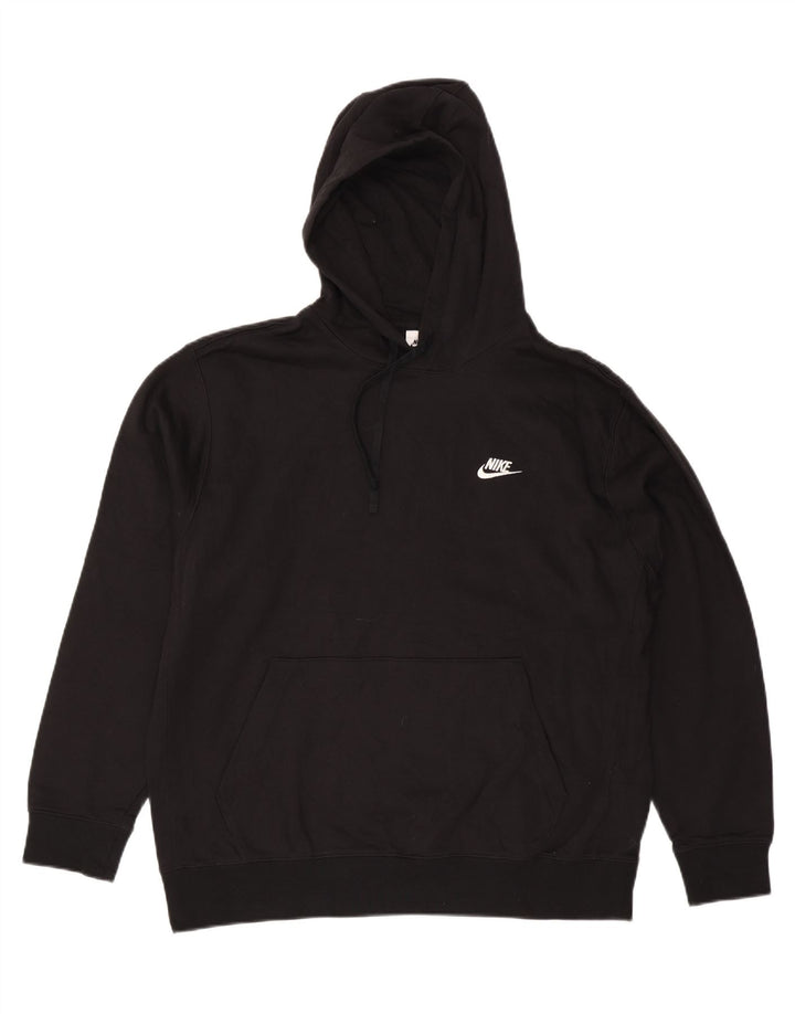 NIKE Sudadera con capucha para hombre XL Algodón negro