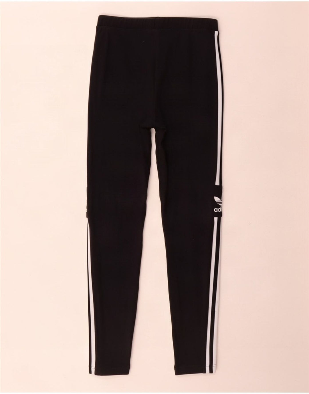 Adidas Leggings gráficos para mujer Reino Unido 12 Algodón negro mediano