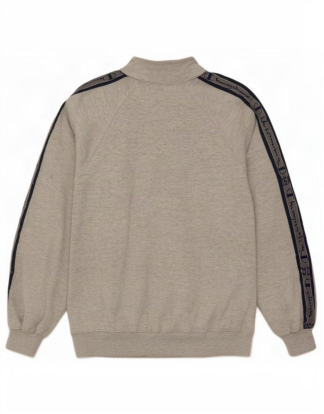 Champion Sudadera Con Gráfico Y Cuello Con Cremallera Jumper Gris Medio Colorblock
