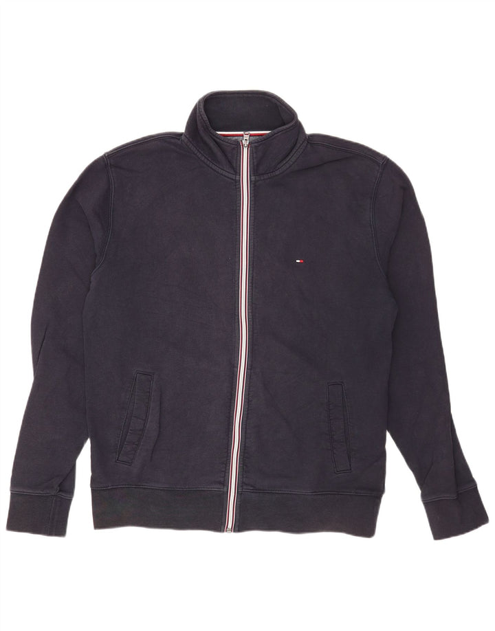 Tommy Hilfiger Hombre Chándal Top Chaqueta XL Azul Marino Algodón