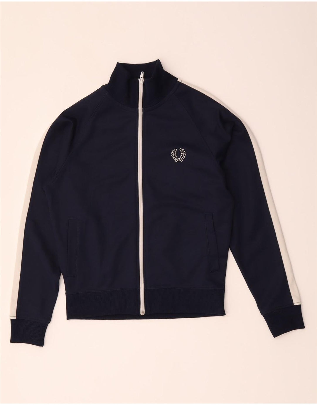 Fred Perry Chaqueta de Chándal para Niños 11-12 Años Mediano Azul Marino