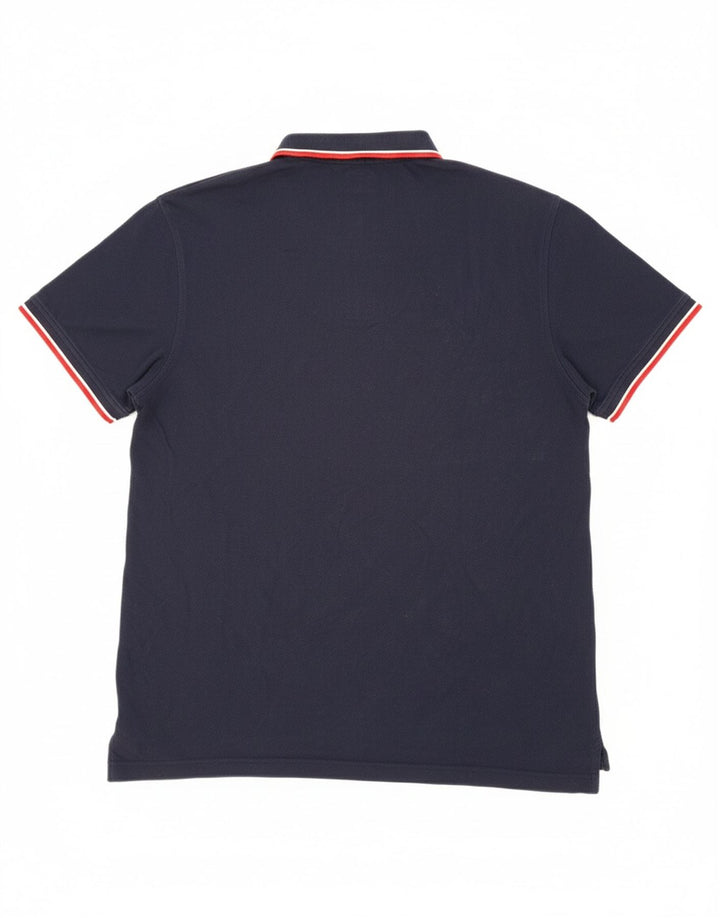 LEVI'S Mens Polo Shirt XL Navy Blue Cotton