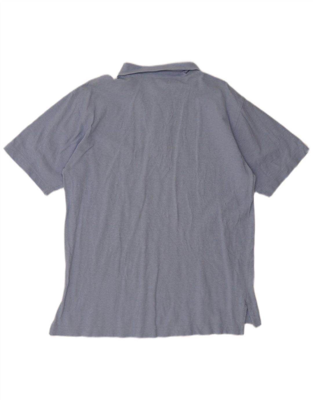 Henry Cottons Polo para hombre de algodón azul grande