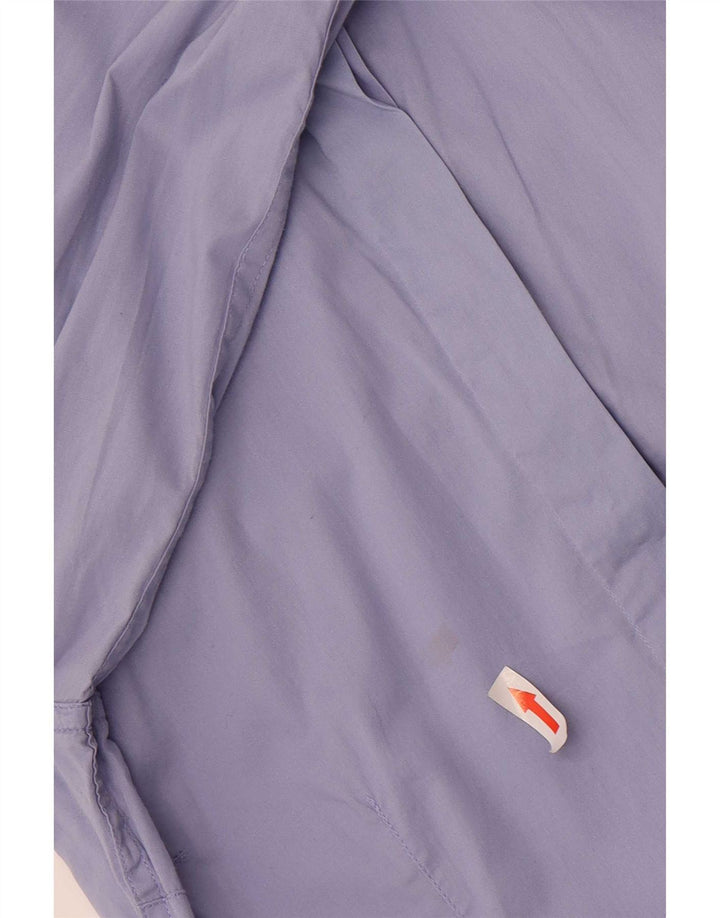 Armani Jeans Camisa Mujer EU 42 Grande Azul Algodón