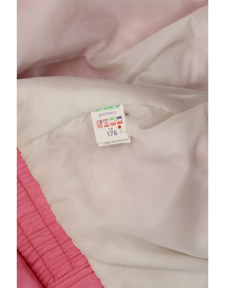 San Felice Cazadora Bomber Niña 15-16 Años Rosa Poliamida Color Block