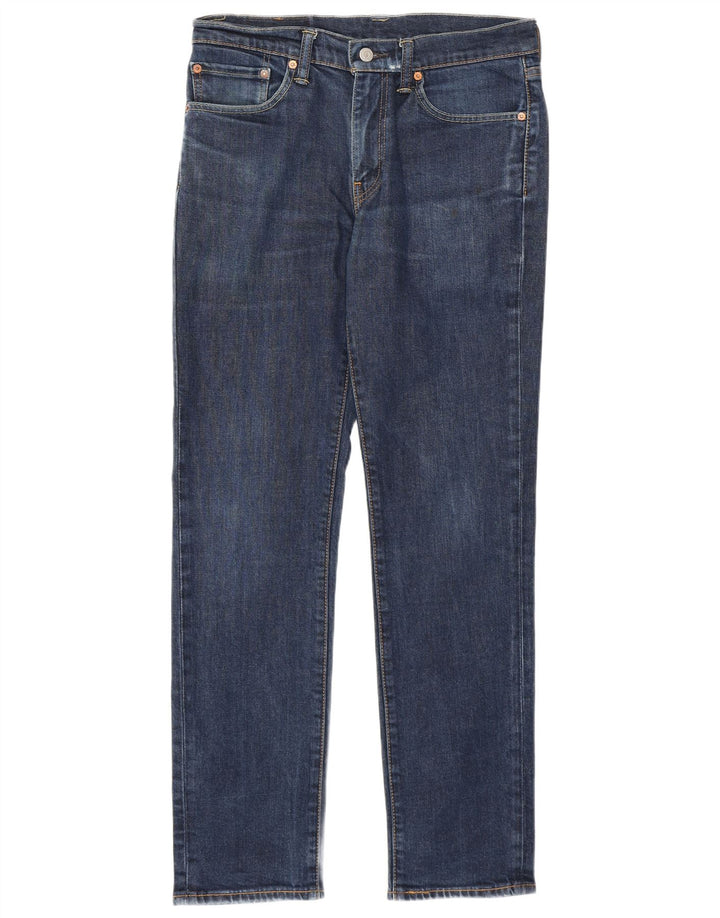 Levi's Hombre 511 Slim Jeans W32 L32 Algodón Azul Marino