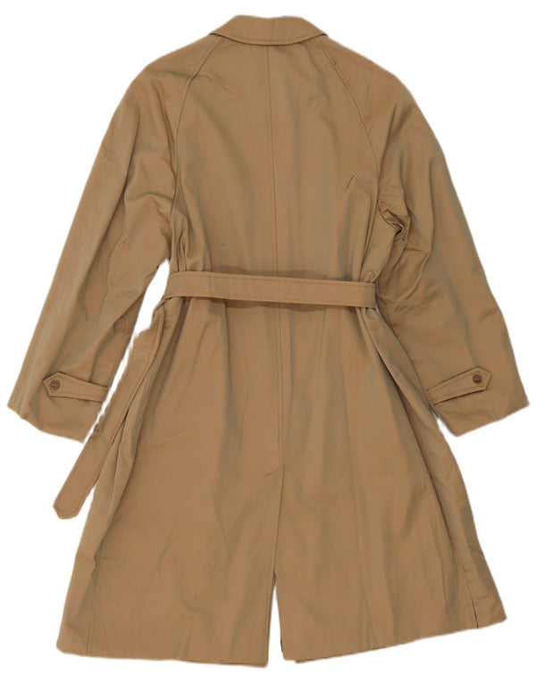 Vintage Womens Trench Coat UK 12 Medium Beige