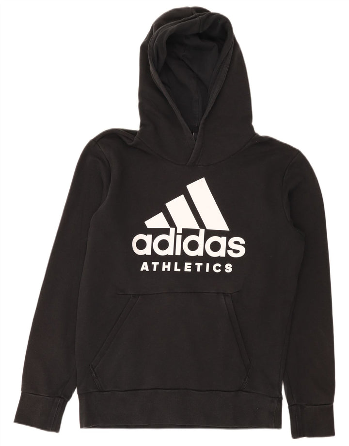 Adidas Hombre Sudadera Con Capucha Graphic Jumper Medium Negro