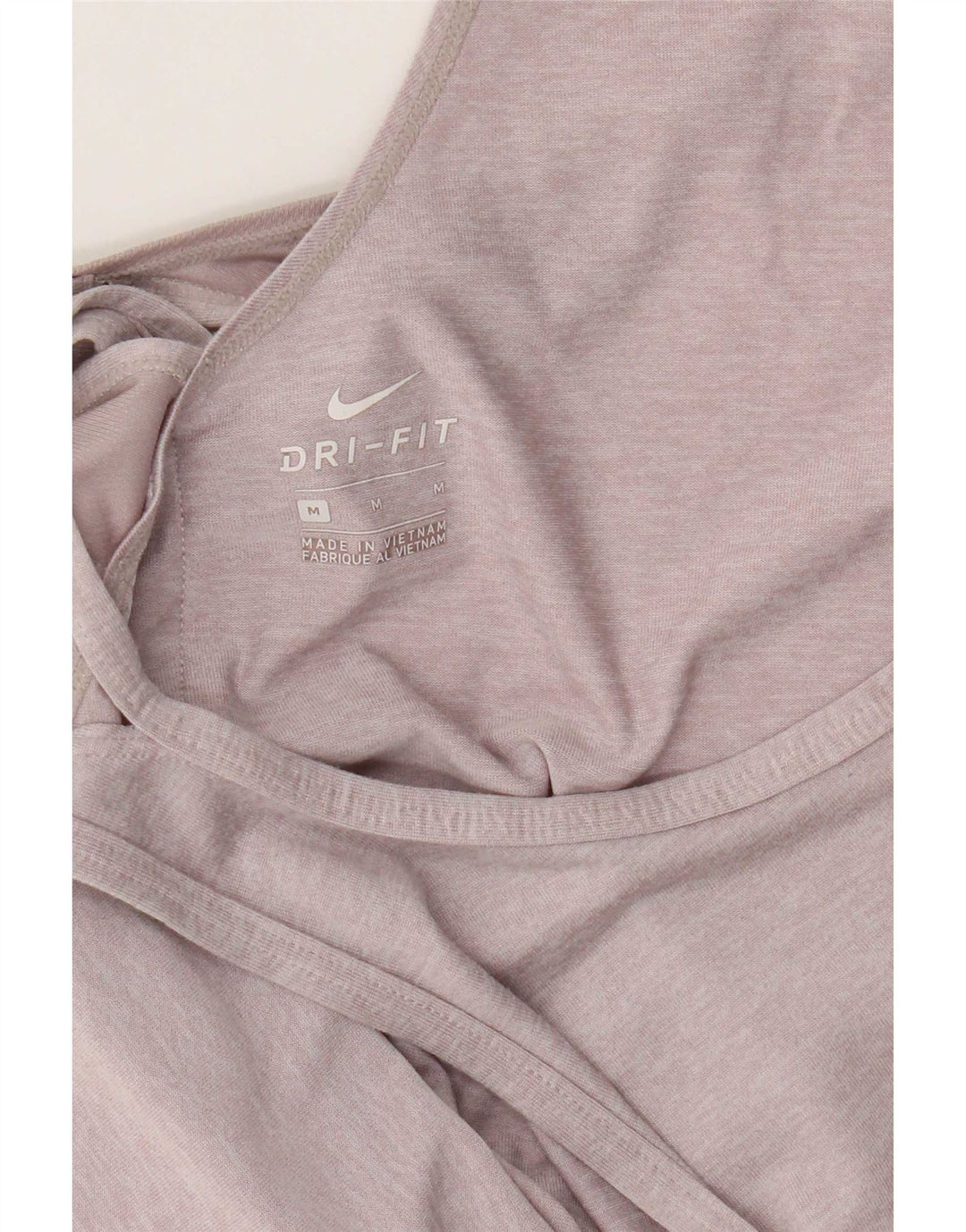 Nike - Camiseta sin mangas Dri Fit para mujer, talla 40, color rosa mediano