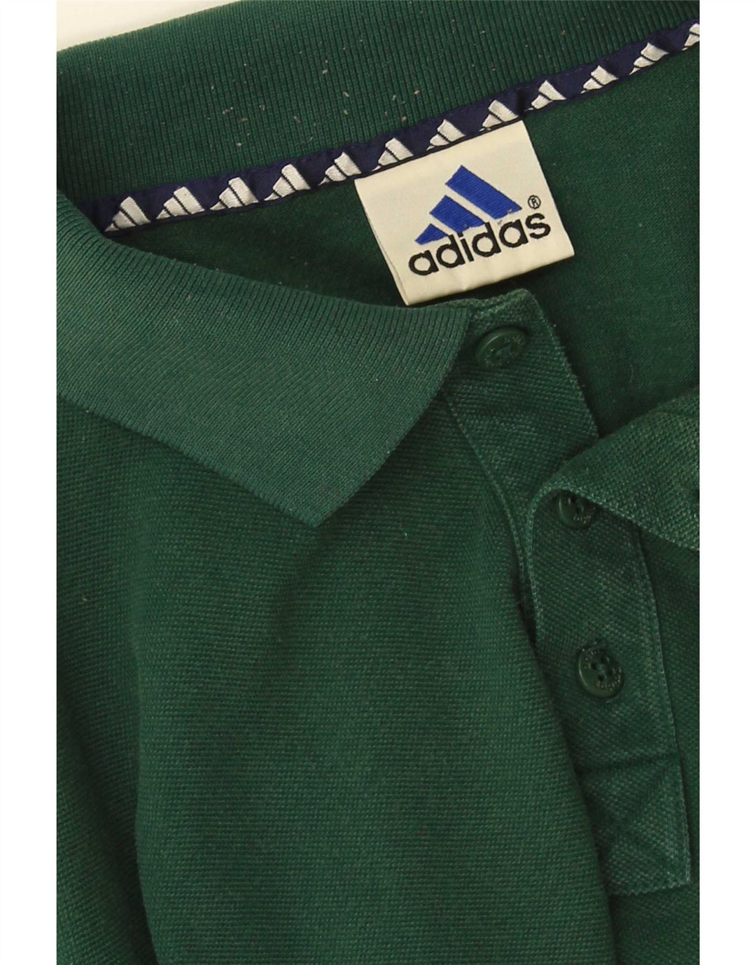 Polo Adidas Hombre Verde Grande