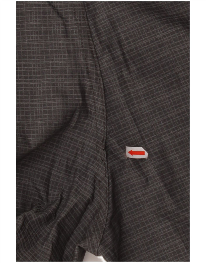 Pantalones cortos chinos QUIKSILVER para hombre W40 XL Poliamida a cuadros grises