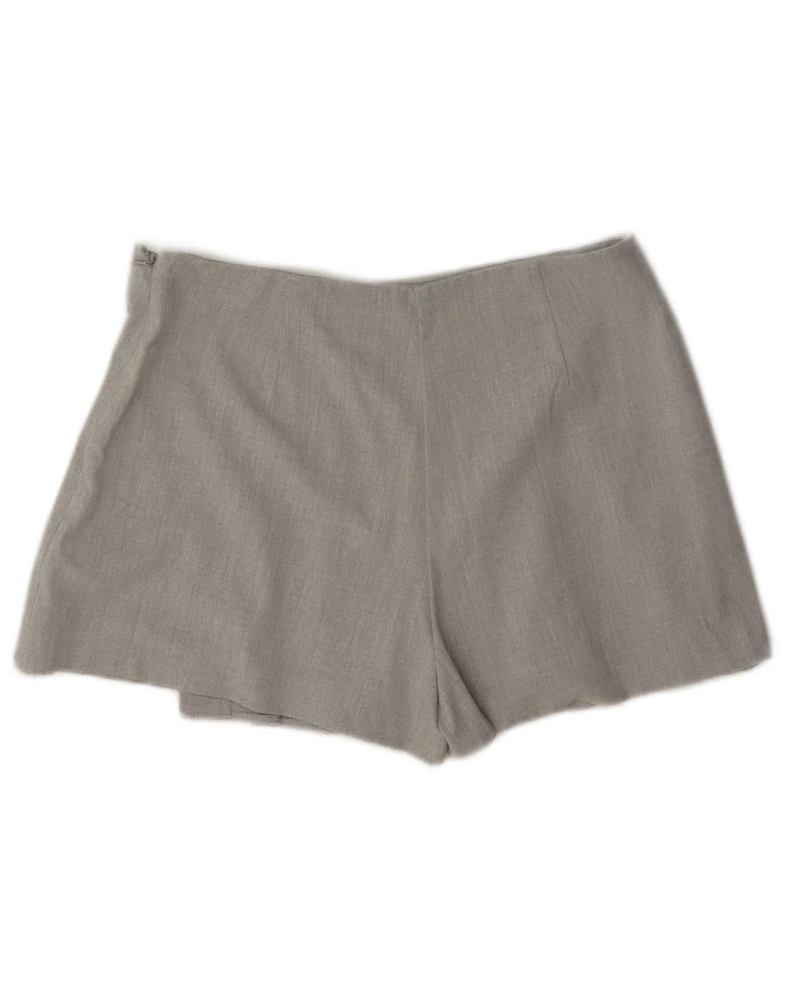 Zara Minifalda Skort Mujer Mediana W28 Gris