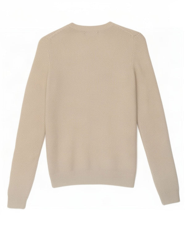 Tommy Hilfiger Suéter tipo jersey con cuello redondo para mujer UK 6 XS Blanco