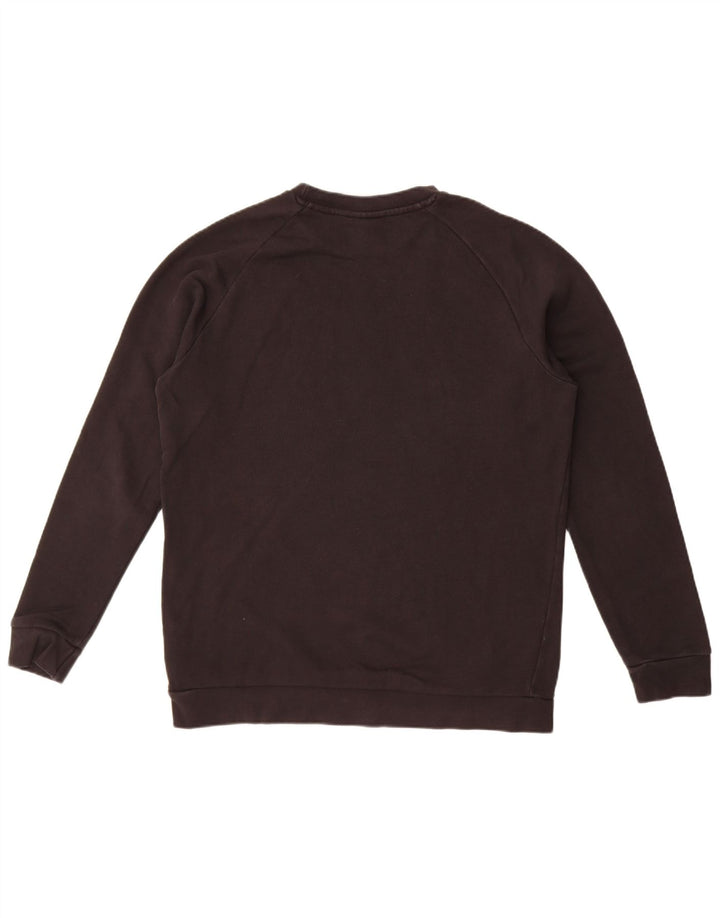 Adidas Hombre Sudadera Gráfica Jumper Medium Negro Algodón