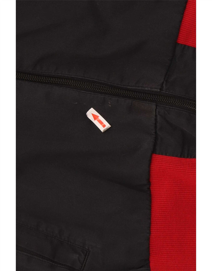 Adidas Hombre Chándal Top Chaqueta Pequeña Gris Colorblock Poliéster