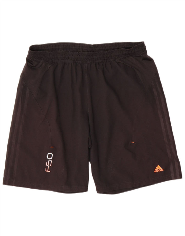 Adidas Mens Graphic Sport Shorts Grande Poliéster Negro