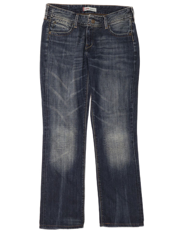 Vaqueros Levi's Mujer 470 Rectos W31 L34 Algodón Azul