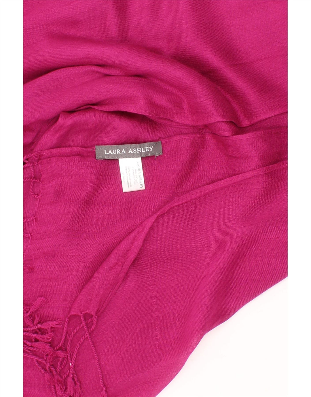 Laura Ashley Bufanda Rectángulo para Mujer Talla única Viscosa Rosa