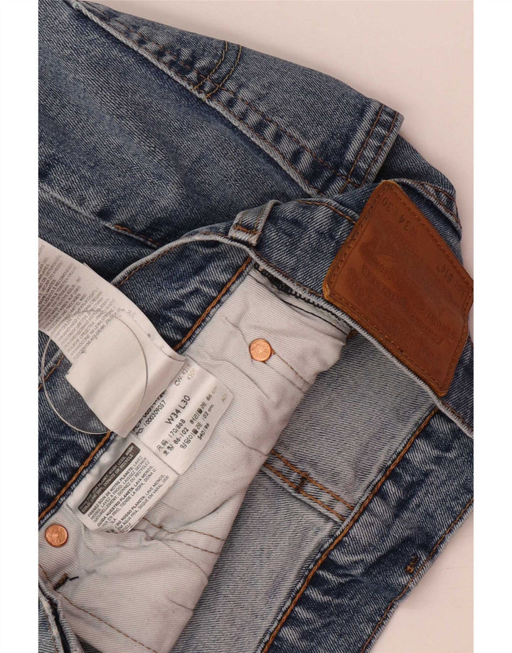 Levi's Vaqueros rectos 514 para hombre W34 L30 Algodón azul