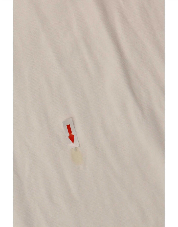Nike - Camiseta gráfica para hombre, talla pequeña, color blanco
